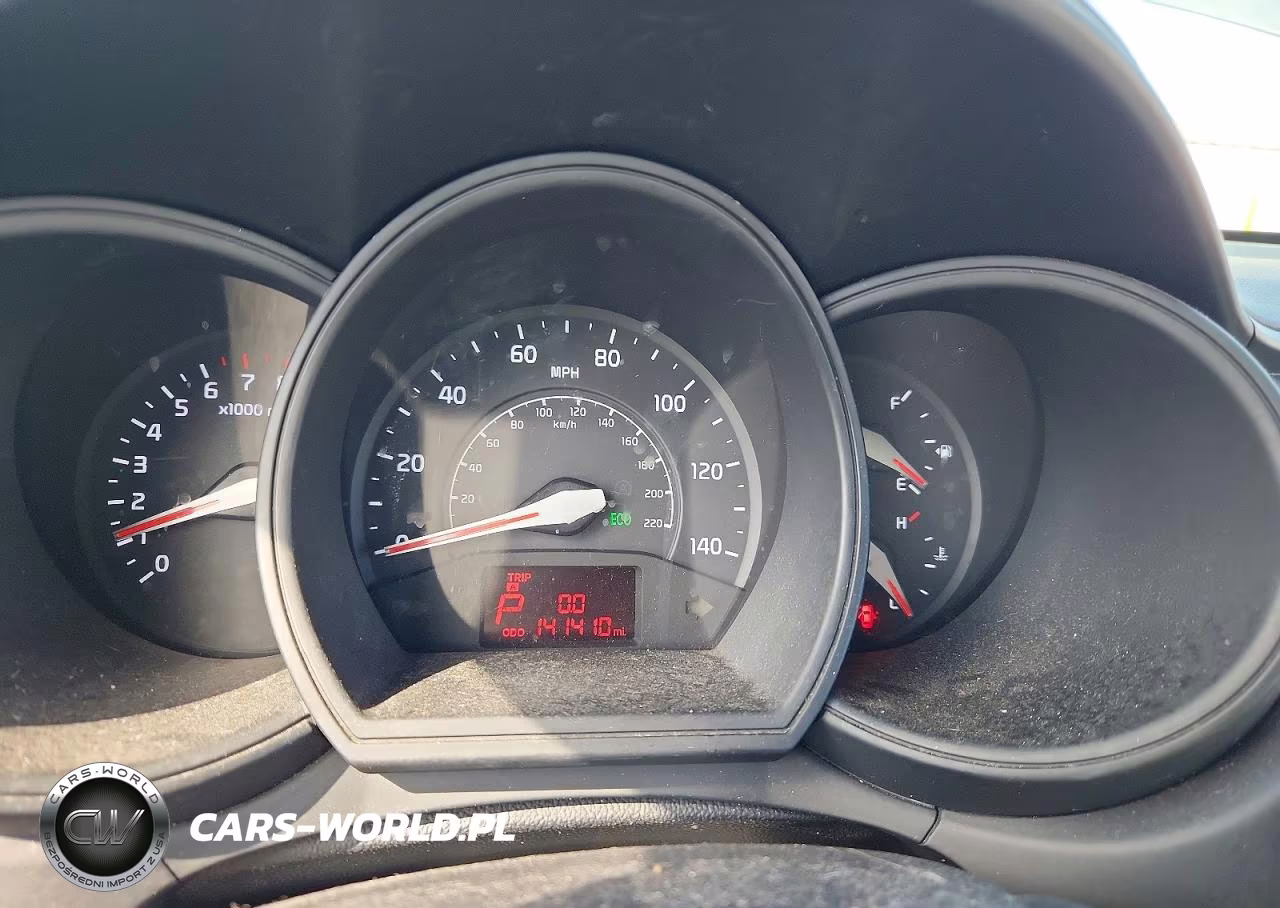 2014 Kia Rio Lx VIN:KNADM5A30E6419981 - 9