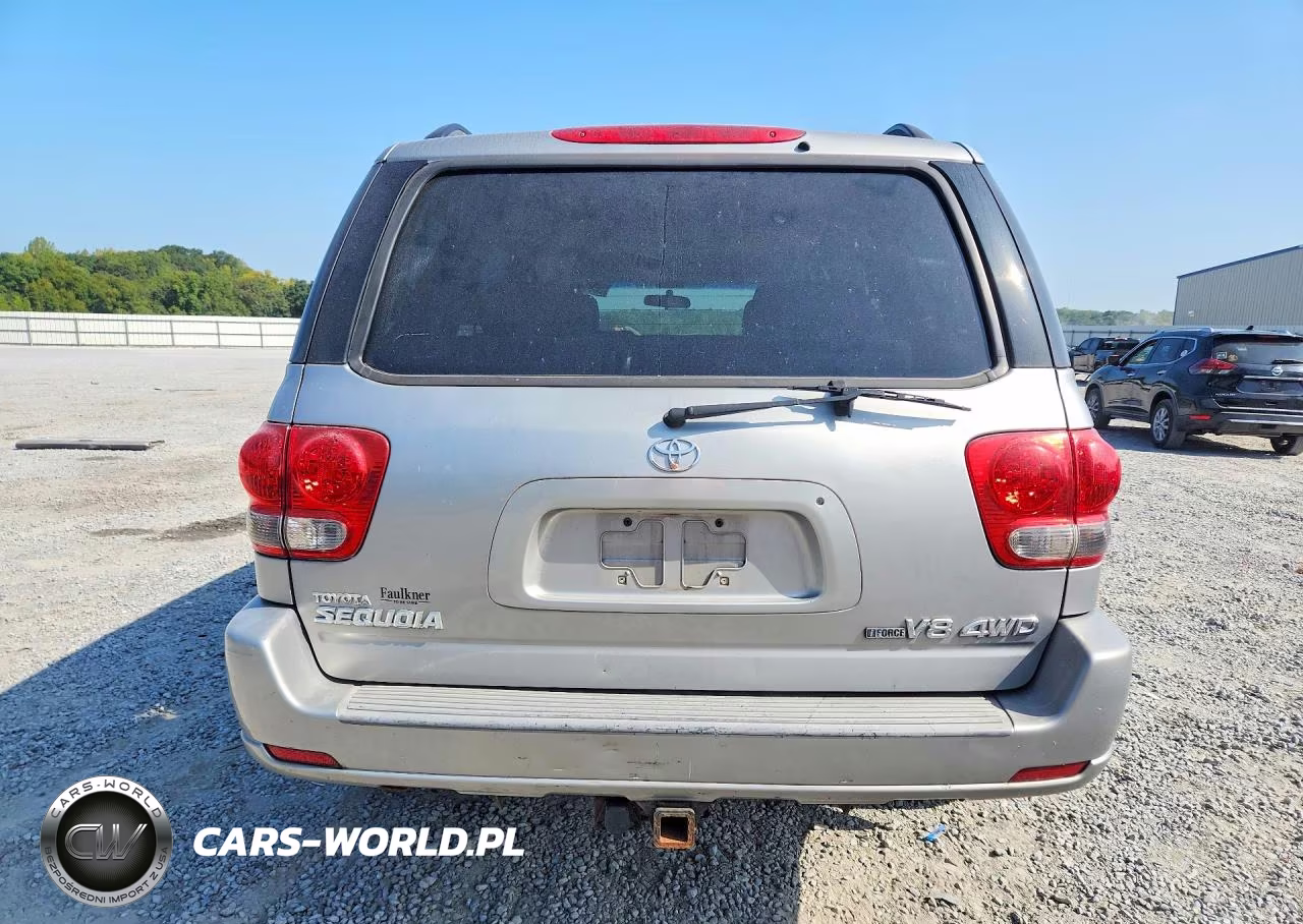 2007 Toyota Sequoia Sr5 VIN:5TDBT44A57S292505 - 6