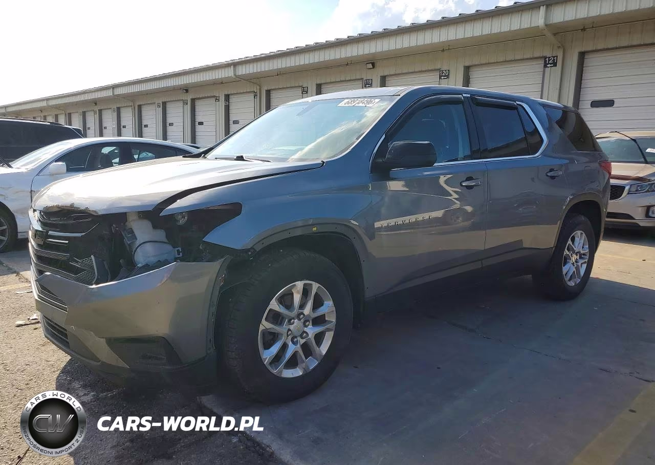 2021 Chevrolet Traverse Ls VIN:1GNEVFKW9MJ238206 - 1