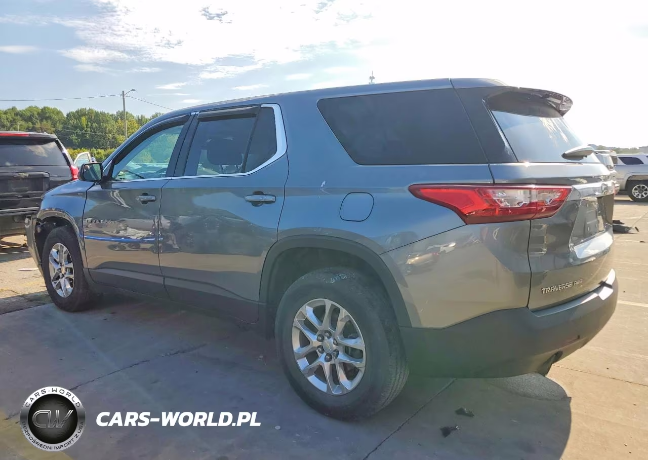 2021 Chevrolet Traverse Ls VIN:1GNEVFKW9MJ238206 - 2