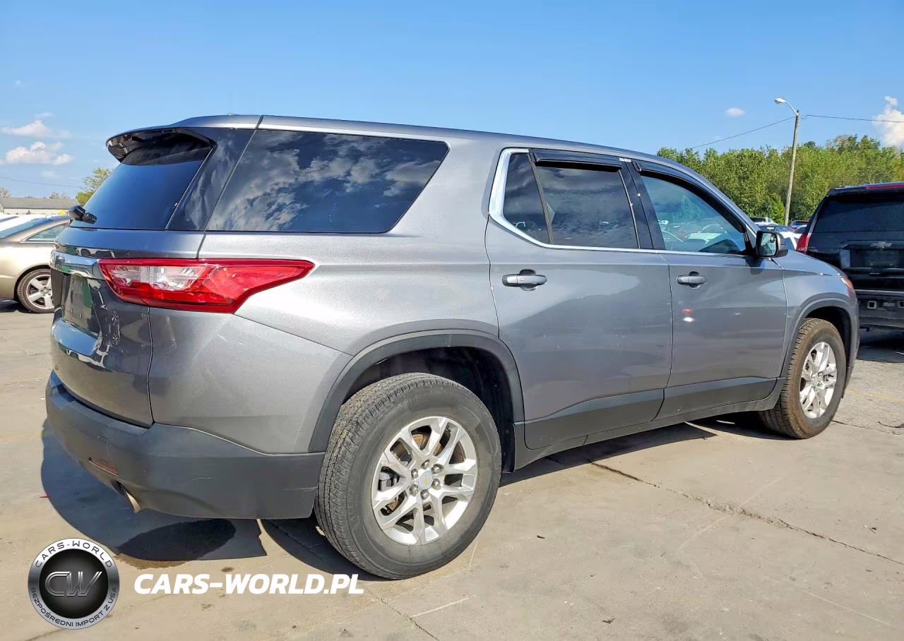 2021 Chevrolet Traverse Ls VIN:1GNEVFKW9MJ238206 - 3