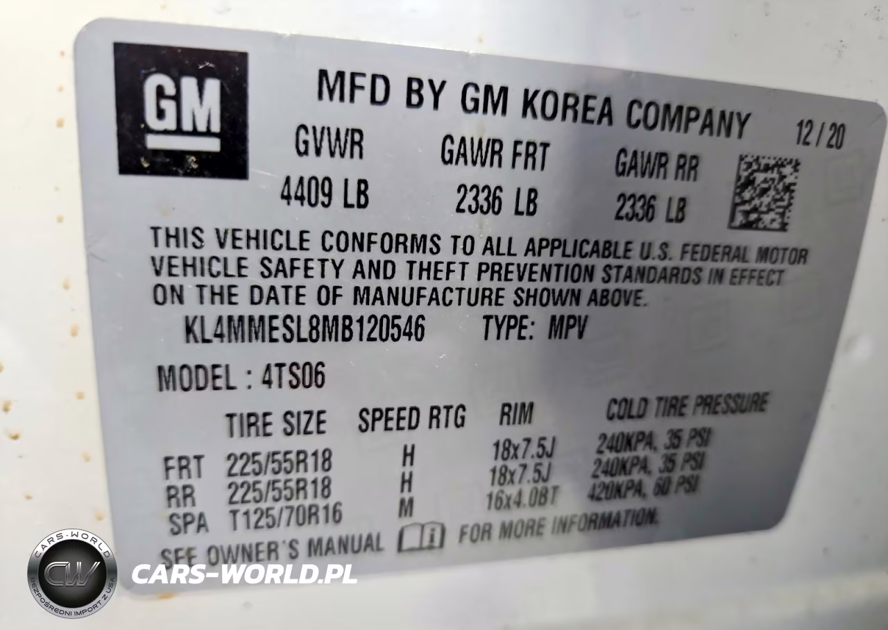 2021 Buick Encore Gx Select VIN:KL4MMESL8MB120546 - 13