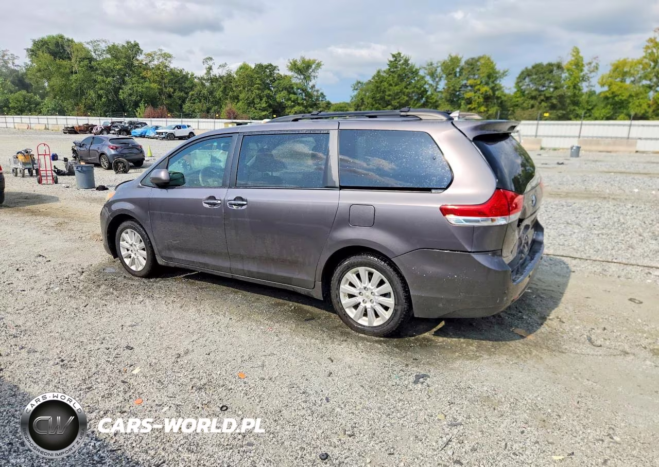 2012 Toyota Sienna Xle 7-Passenger VIN:5TDDK3DC3CS048286 - 2