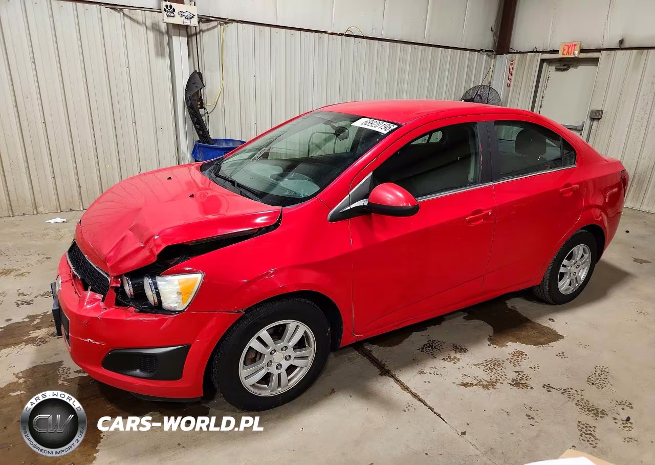 2014 Chevrolet Sonic Lt VIN:1G1JC5SH9E4186867 - 1
