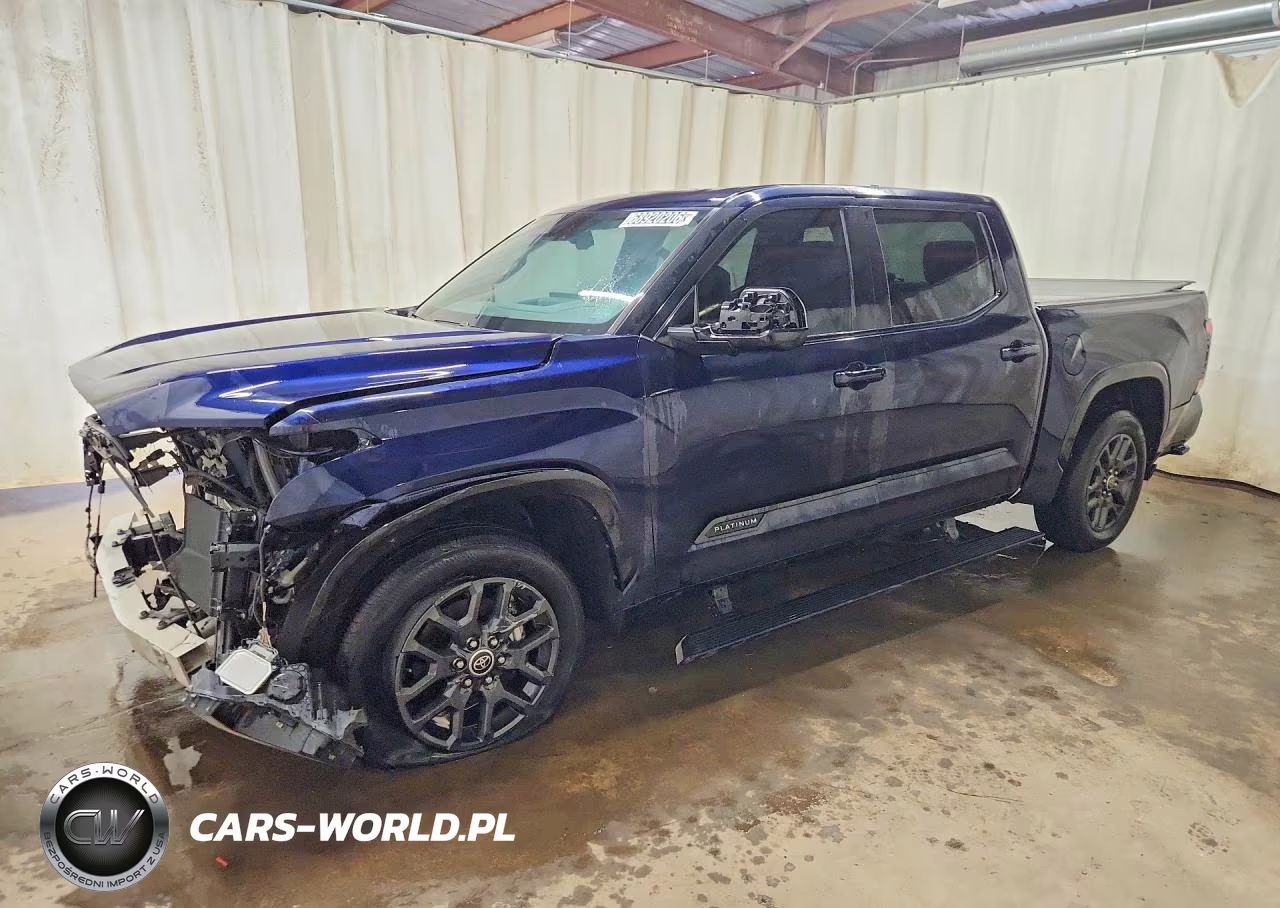 2023 Toyota Tundra Crewmax Platinum VIN:5TFNA5AB9PX021527 - 1