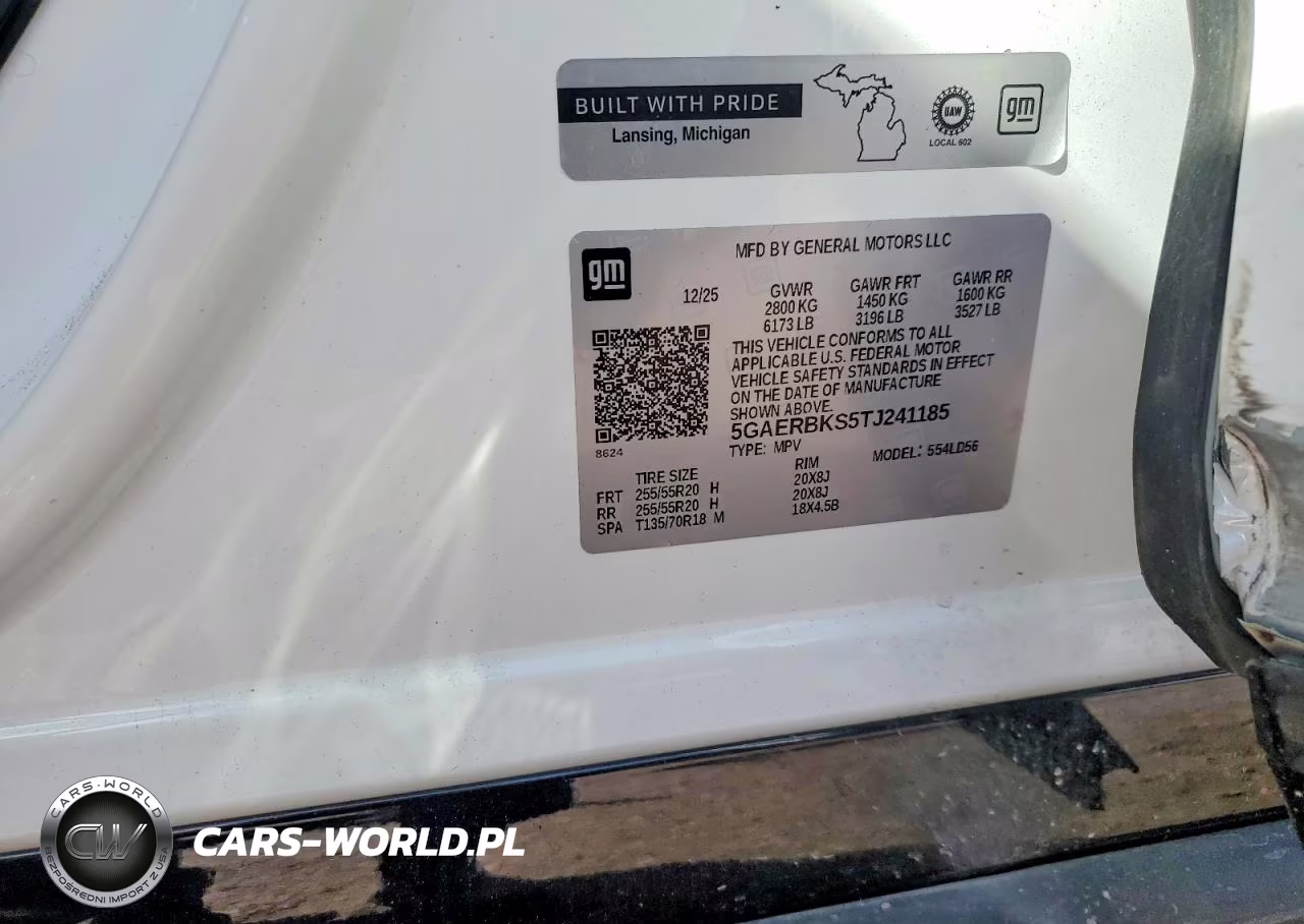 2026 Buick Enclave Sport Touring VIN:5GAERBKS5TJ241185 - 14