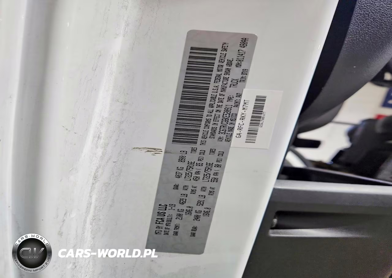 2019 Ram Promaster 2500 Delivery Van VIN:3C6TRVCG6KE520911 - 14