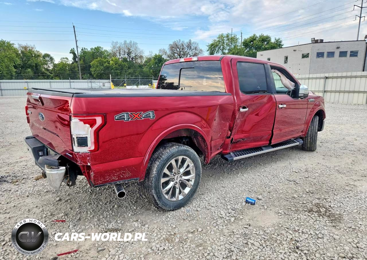 2015 Ford F150 Supercrew VIN:1FTFW1EF6FKE69621 - 3