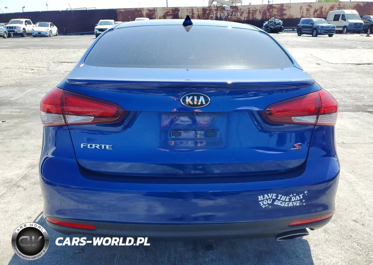 2017 Kia Forte S VIN:3KPFL4A72HE160291 - 6