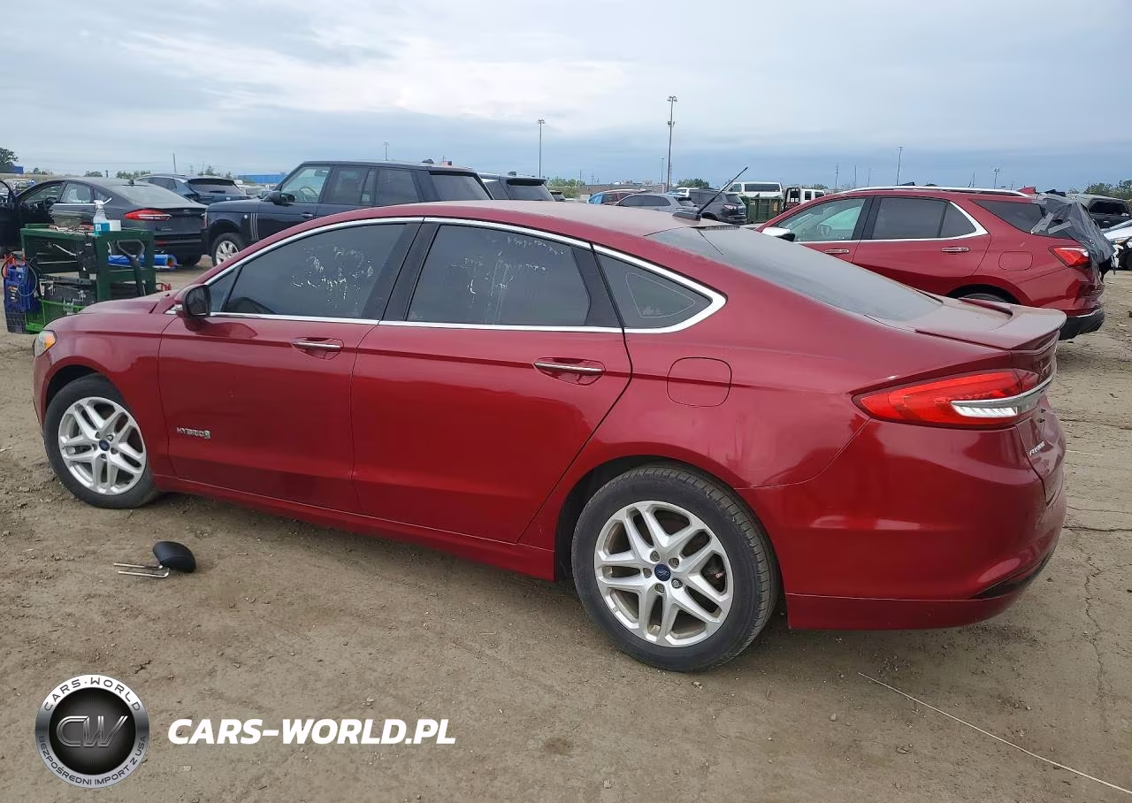 2018 Ford Fusion Titanium-Platinum Hev VIN:3FA6P0RU5JR150947 - 2