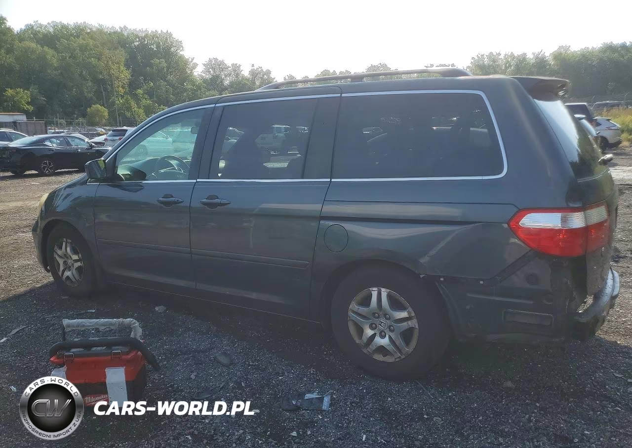 2006 Honda Odyssey Exl VIN:5FNRL38706B029526 - 2