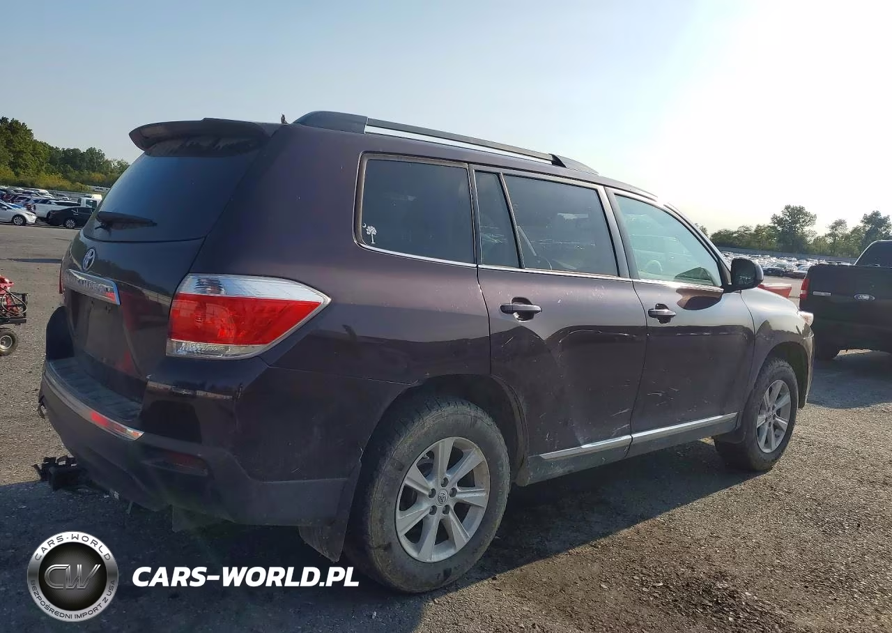 2012 Toyota Highlander Se VIN:5TDBK3EH6CS156371 - 3