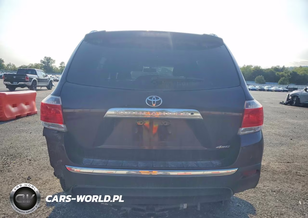 2012 Toyota Highlander Se VIN:5TDBK3EH6CS156371 - 6