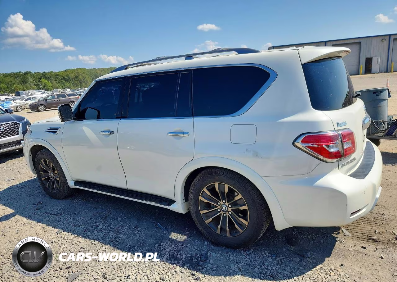 2017 Nissan Armada Platinum VIN:JN8AY2NF6H9302541 - 2