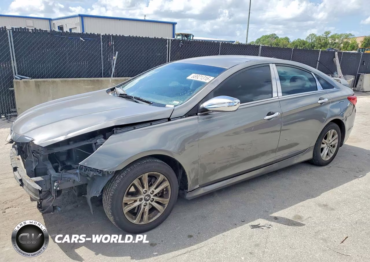 2014 Hyundai Sonata Gls VIN:5NPEB4AC4EH872112 - 1