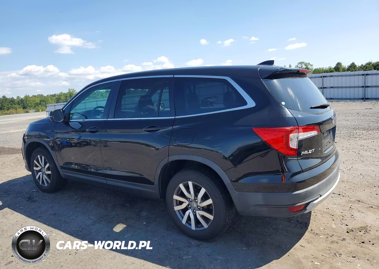 2019 Honda Pilot Exl VIN:5FNYF6H58KB100212 - 2