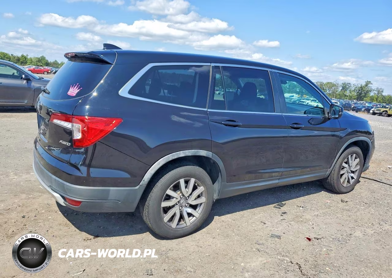 2019 Honda Pilot Exl VIN:5FNYF6H58KB100212 - 3
