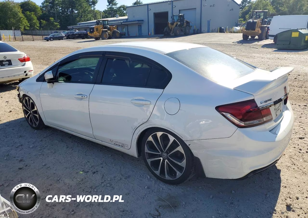 2015 Honda Civic Si VIN:2HGFB6E56FH702647 - 2