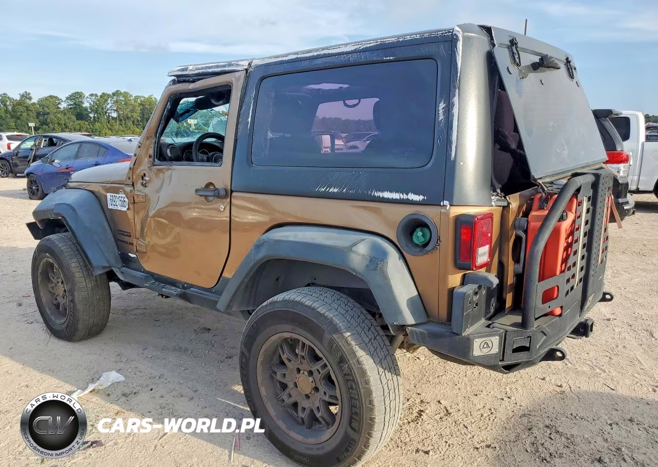 2015 Jeep Wrangler Sport VIN:1C4AJWAG7FL682625 - 2