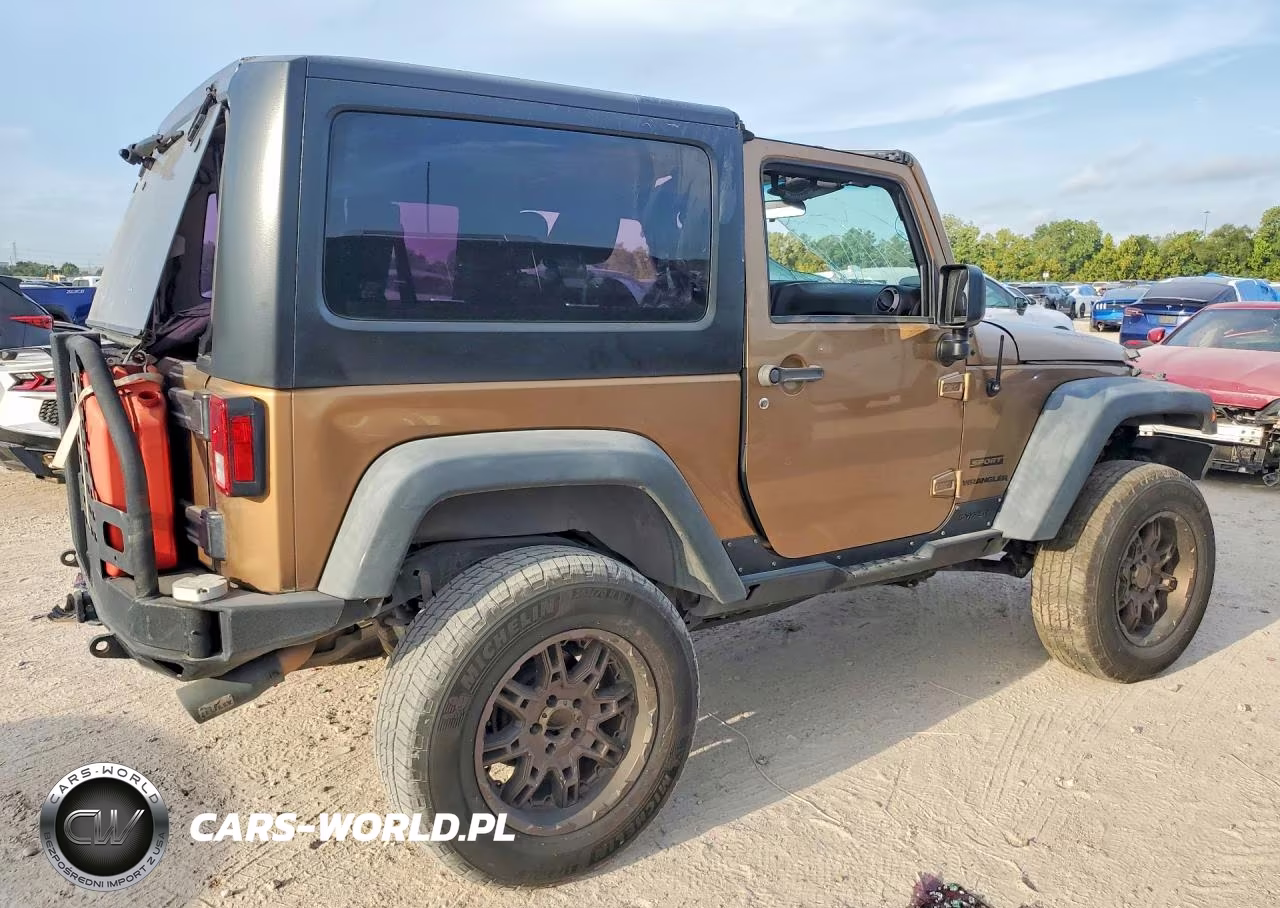 2015 Jeep Wrangler Sport VIN:1C4AJWAG7FL682625 - 3