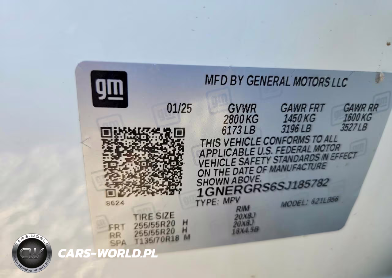 2025 Chevrolet Traverse Lt VIN:1GNERGRS6SJ185782 - 13