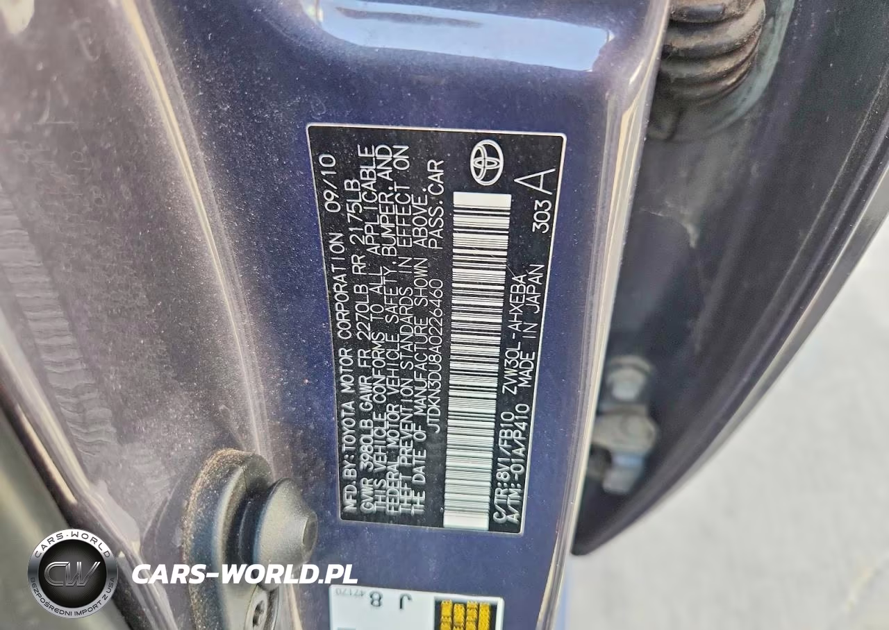 2010 Toyota Prius Iii VIN:JTDKN3DU8A0226460 - 12