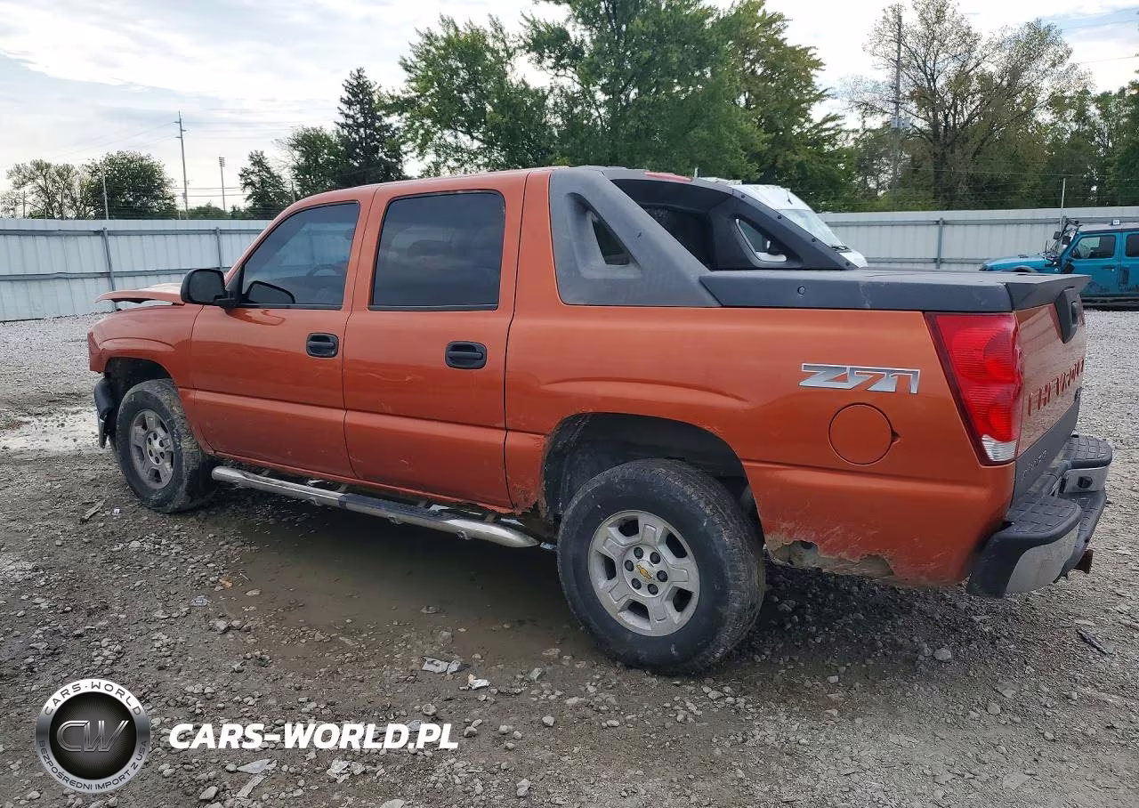 2003 Chevrolet Avalanche K1500 VIN:3GNEK13T93G282545 - 2