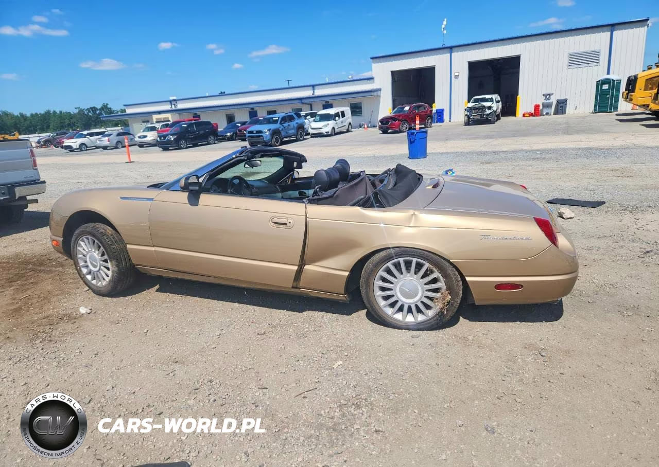 2005 Ford Thunderbird VIN:1FAHP60A15Y106787 - 2
