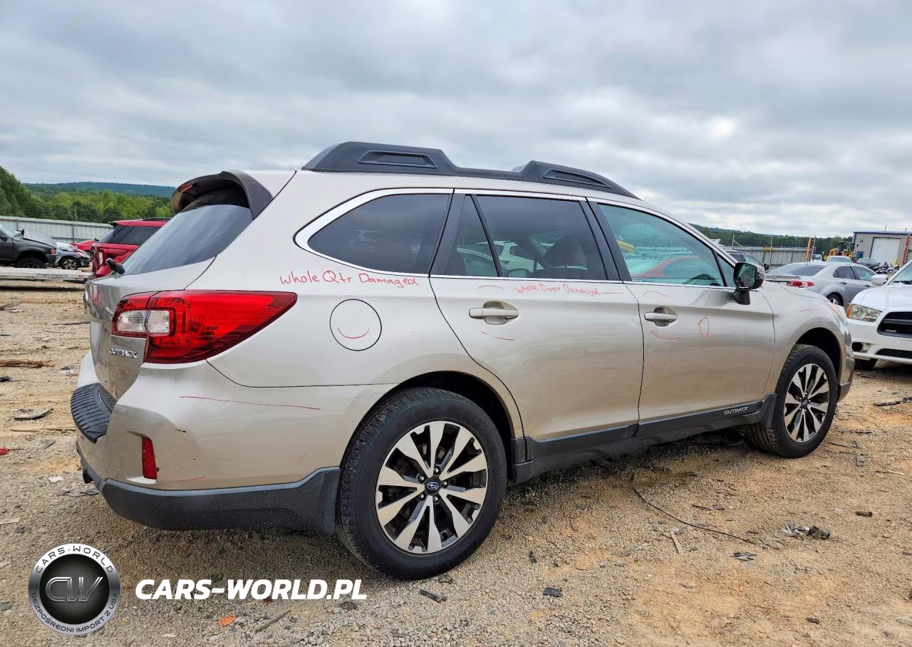 2015 Subaru Outback 2.5I Limited VIN:4S4BSBNC8F3351694 - 3