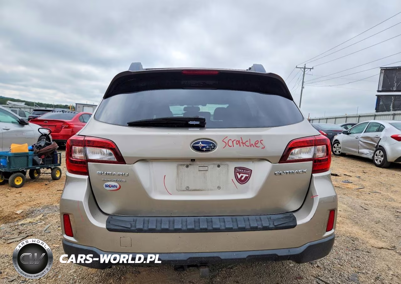 2015 Subaru Outback 2.5I Limited VIN:4S4BSBNC8F3351694 - 6