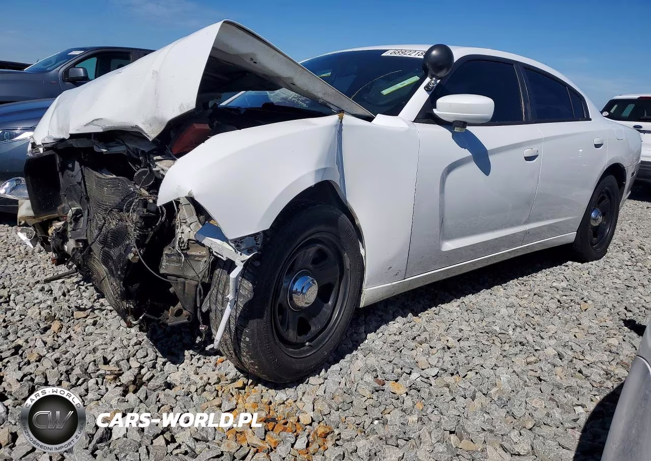 2014 Dodge Charger Police VIN:2C3CDXAG5EH230453 - 1
