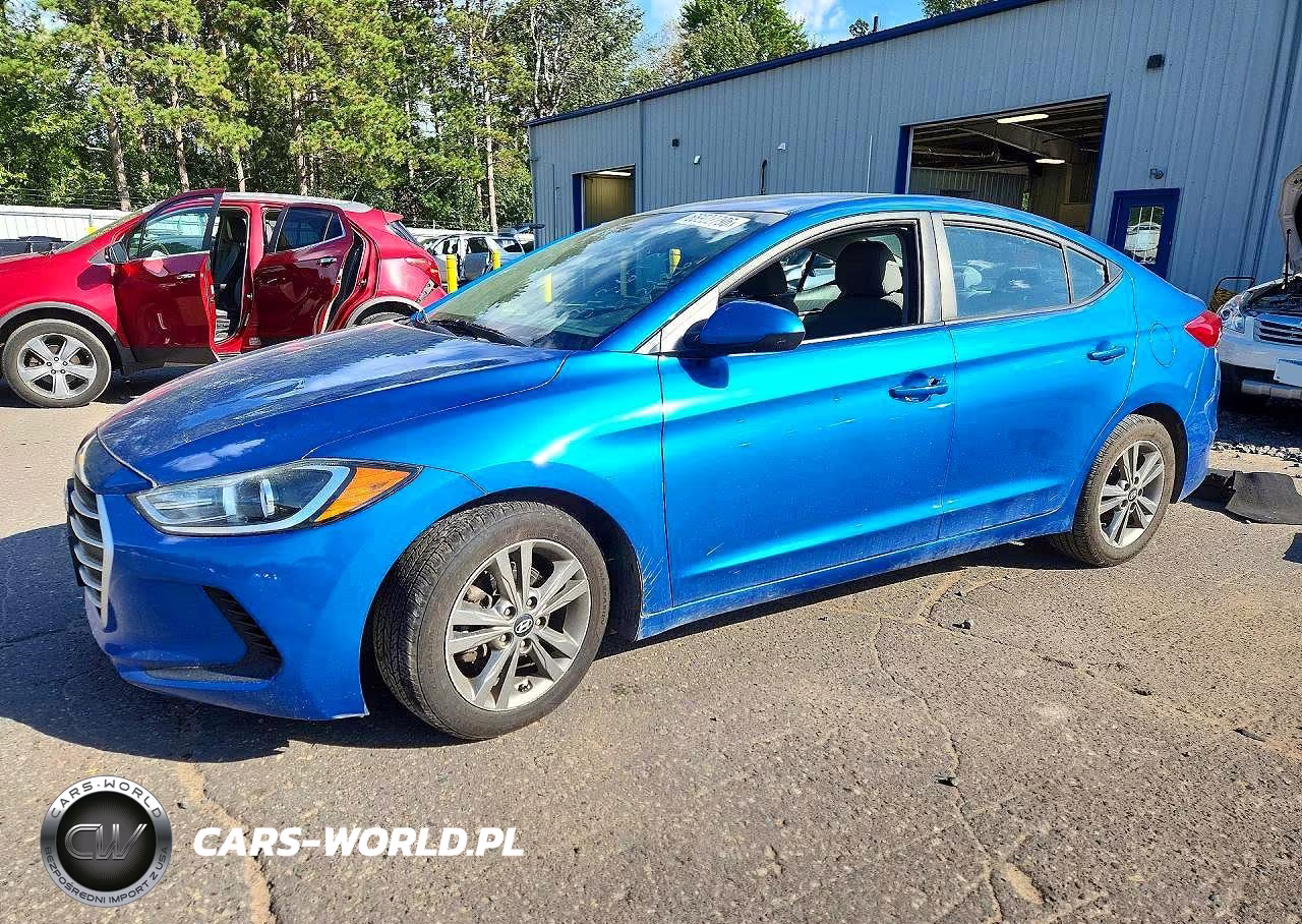 2017 Hyundai Elantra Se VIN:5NPD84LFXHH160225 - 1