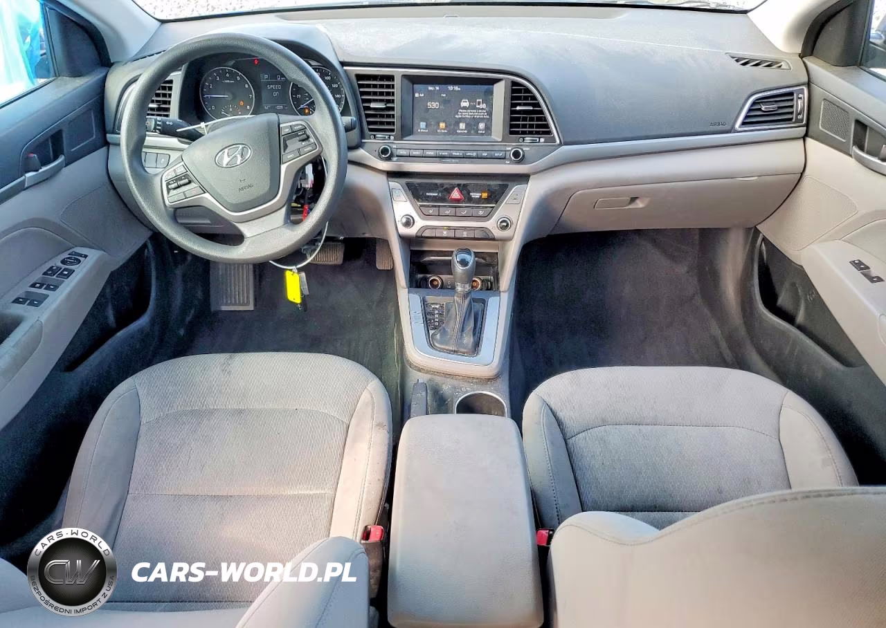 2017 Hyundai Elantra Se VIN:5NPD84LFXHH160225 - 8