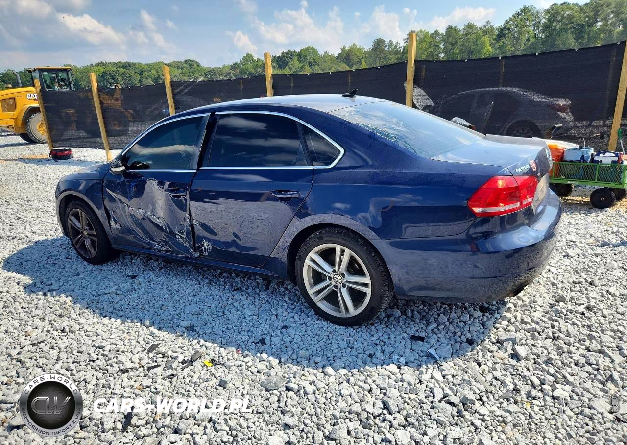2014 Volkswagen Passat Se VIN:1VWBS7A36EC115046 - 2