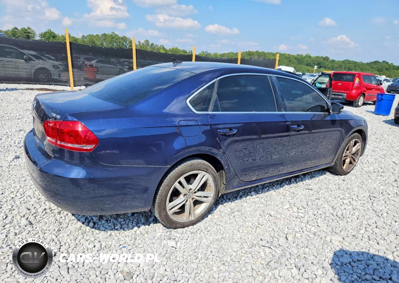 2014 Volkswagen Passat Se VIN:1VWBS7A36EC115046 - 3