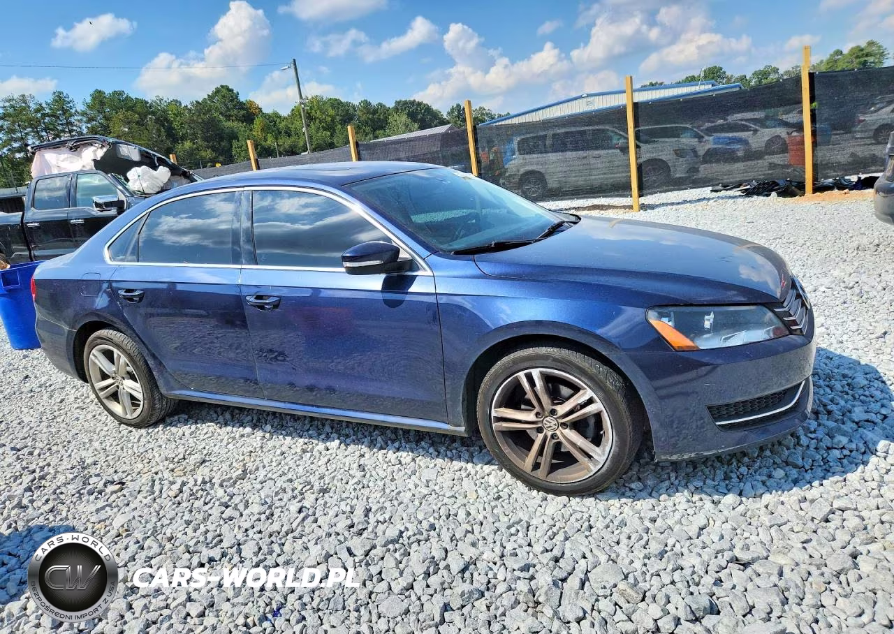 2014 Volkswagen Passat Se VIN:1VWBS7A36EC115046 - 4