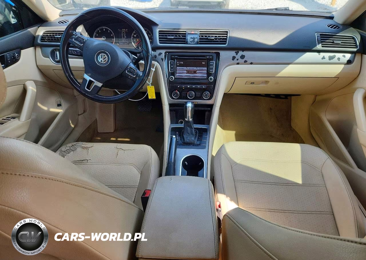 2014 Volkswagen Passat Se VIN:1VWBS7A36EC115046 - 8