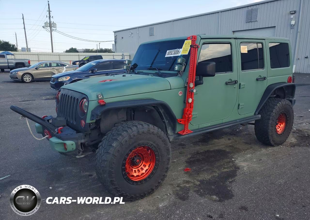 2014 Jeep Wrangler Unlimited Rubicon VIN:1C4BJWFG4EL167383 - 1