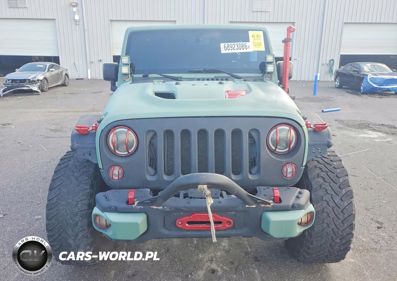 2014 Jeep Wrangler Unlimited Rubicon VIN:1C4BJWFG4EL167383 - 5