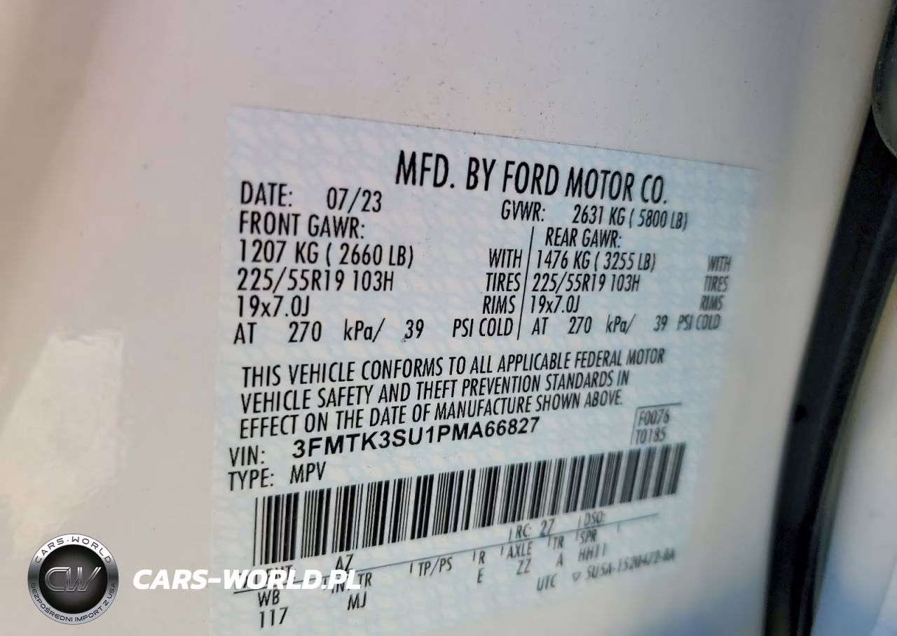 2023 Ford Mustang Mach-E Premium VIN:3FMTK3SU1PMA66827 - 12