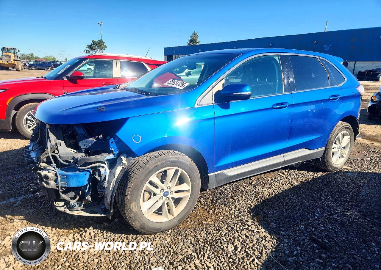 2018 Ford Edge Sel VIN:2FMPK4J98JBC40907 - 1
