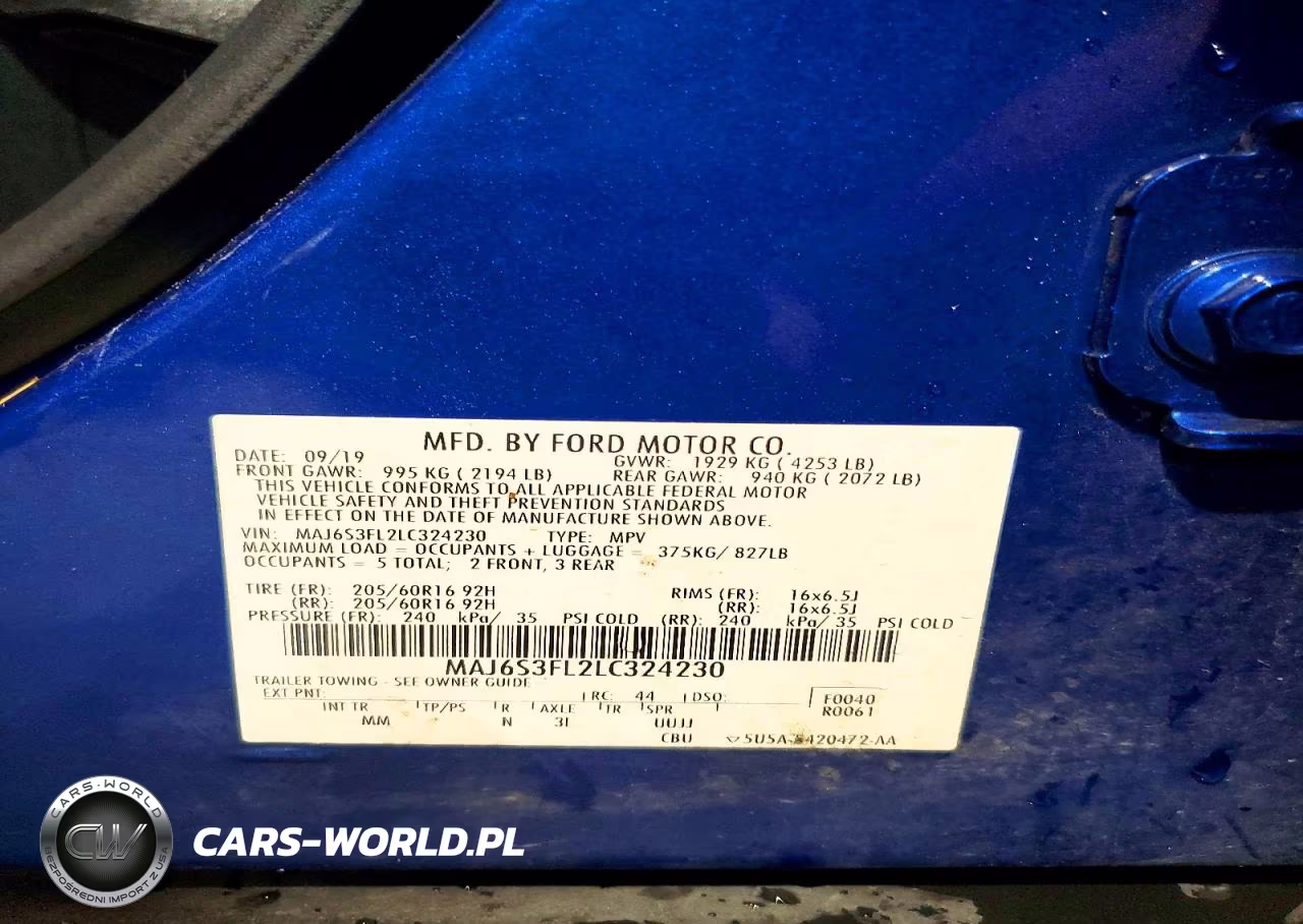 2020 Ford Ecosport S VIN:MAJ6S3FL2LC324230 - 12