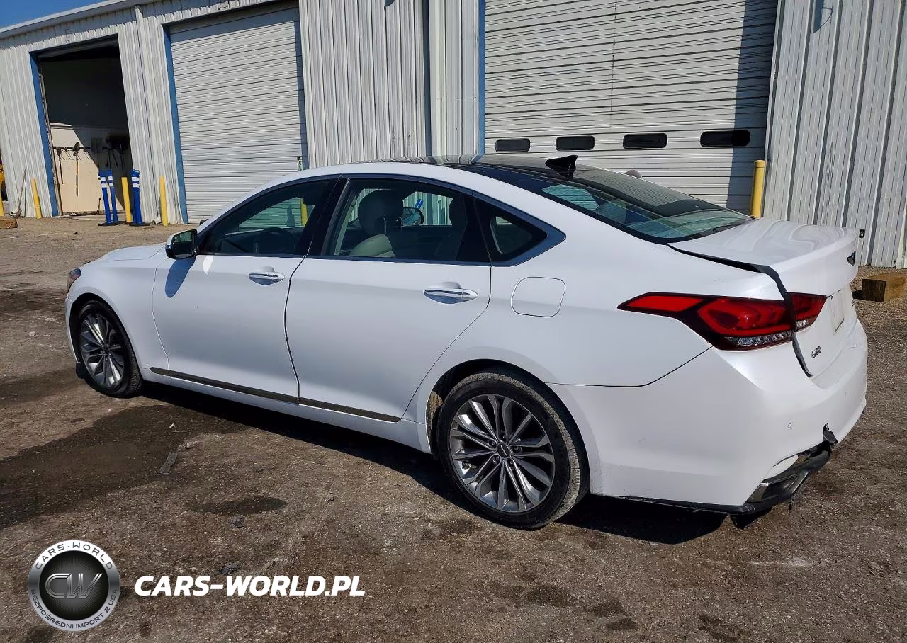 2017 Genesis G80 3.8 VIN:KMHGN4JE6HU182479 - 2