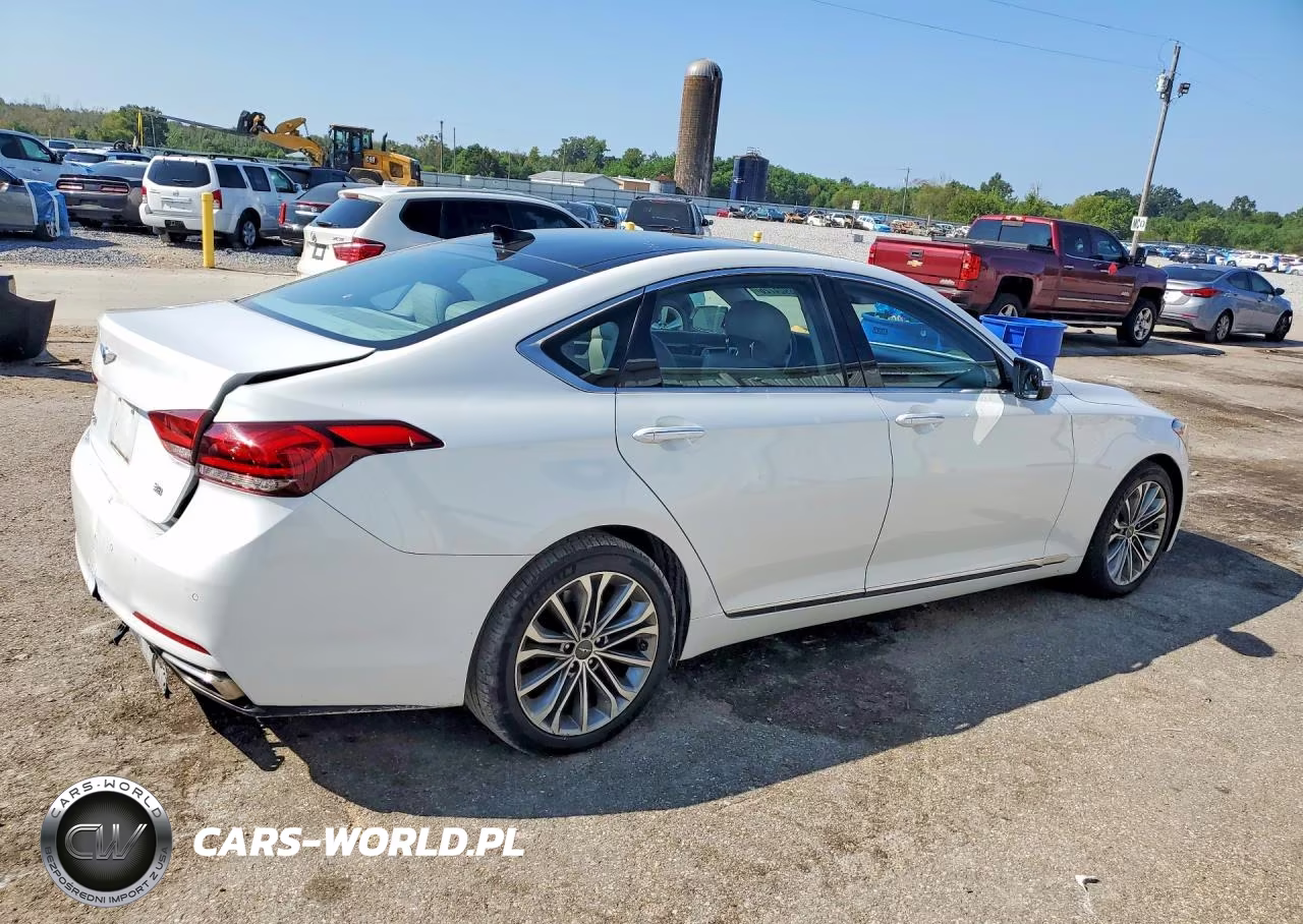 2017 Genesis G80 3.8 VIN:KMHGN4JE6HU182479 - 3