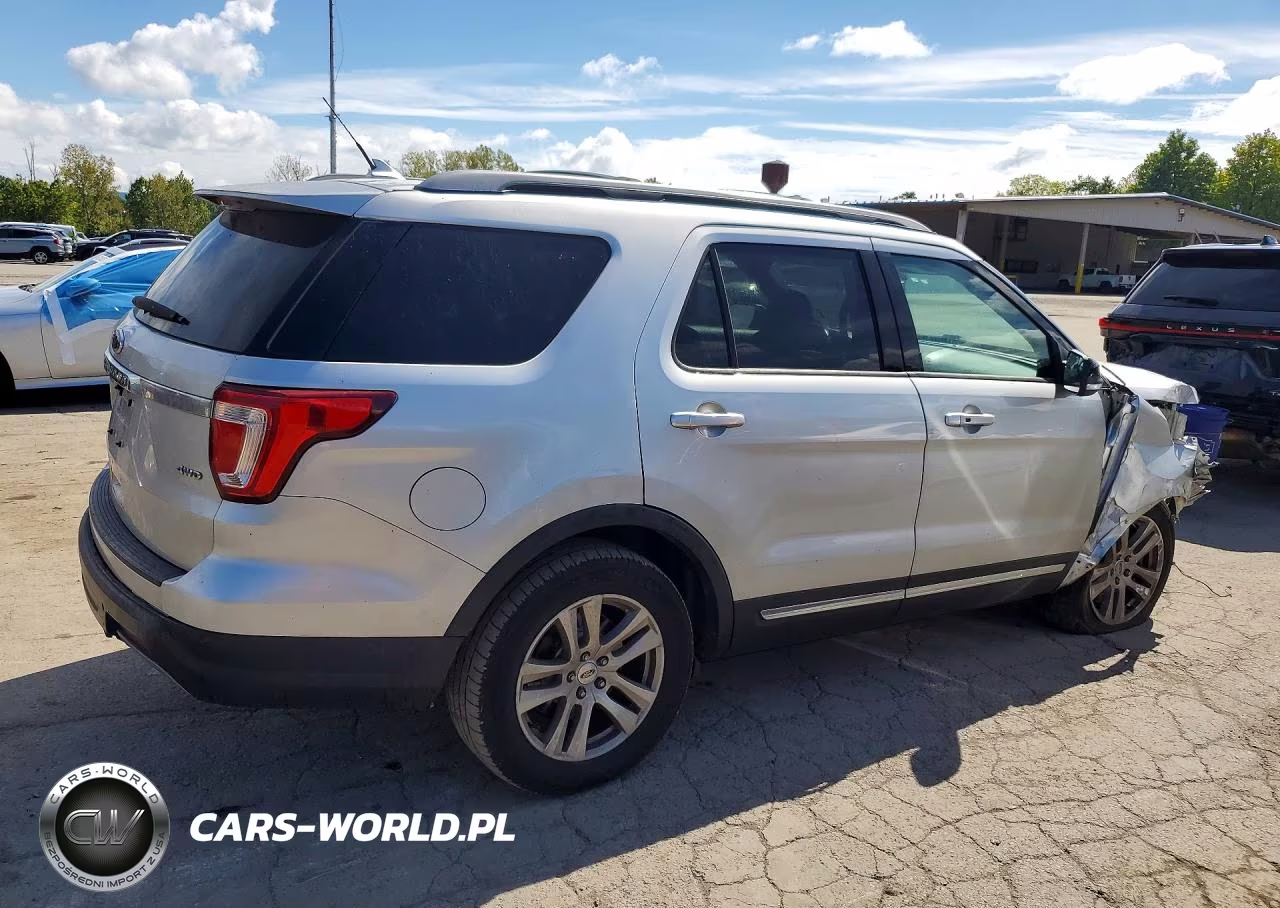 2019 Ford Explorer Xlt VIN:1FM5K8D81KGA44044 - 3