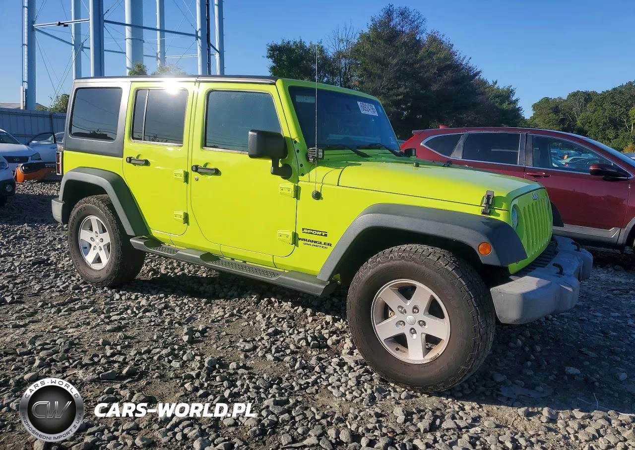 2016 Jeep Wrangler Unlimited Sport VIN:1C4BJWDG6GL304183 - 4