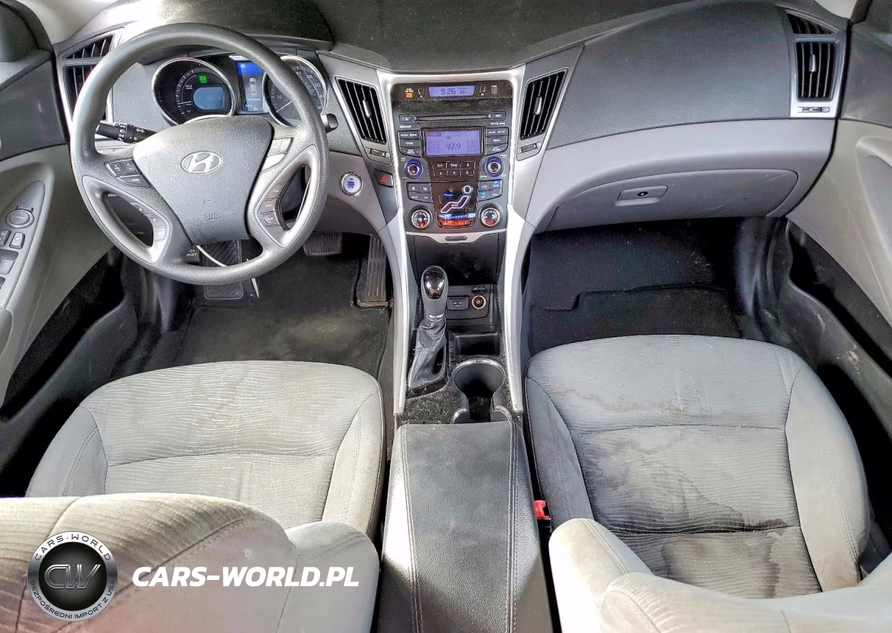 2013 Hyundai Sonata Hybrid VIN:KMHEC4A43DA078970 - 8