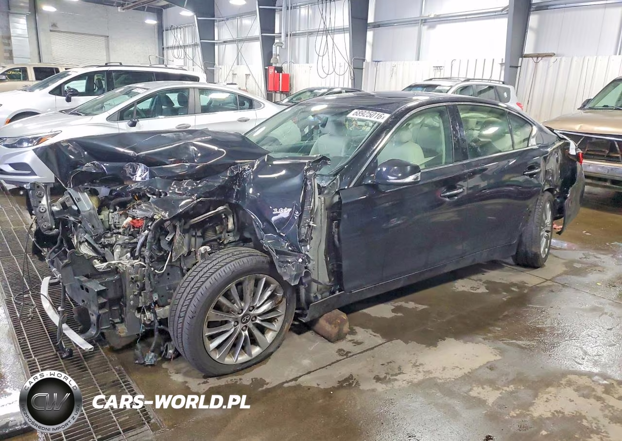 2018 Infiniti Q50 3.0T Luxe VIN:JN1EV7AR9JM433584 - 1