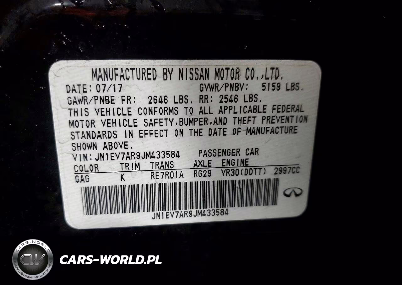 2018 Infiniti Q50 3.0T Luxe VIN:JN1EV7AR9JM433584 - 13