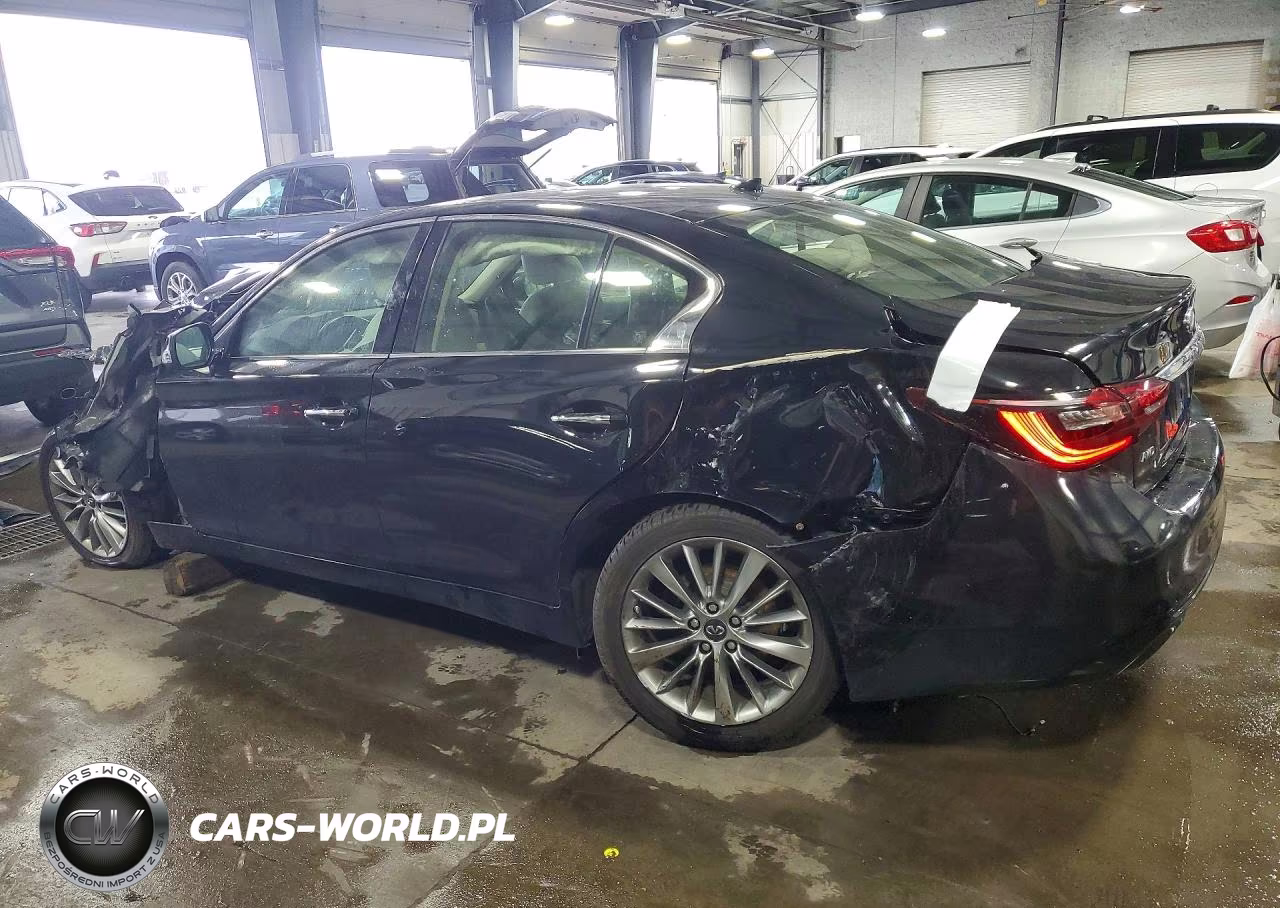 2018 Infiniti Q50 3.0T Luxe VIN:JN1EV7AR9JM433584 - 2